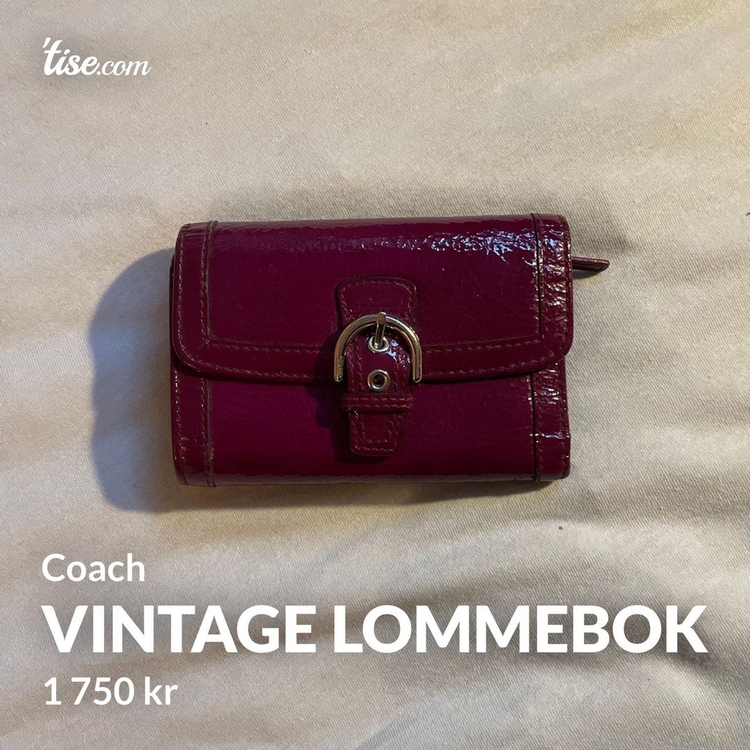 Vintage lommebok