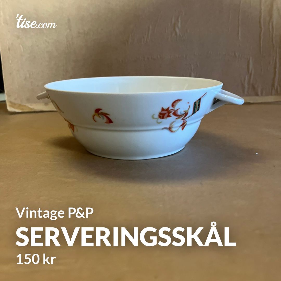 Serveringsskål