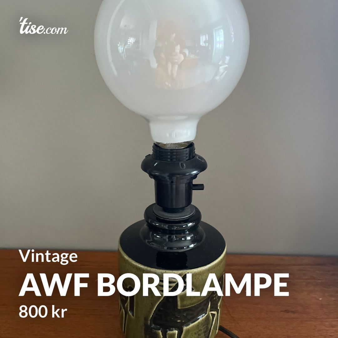 AWF Bordlampe