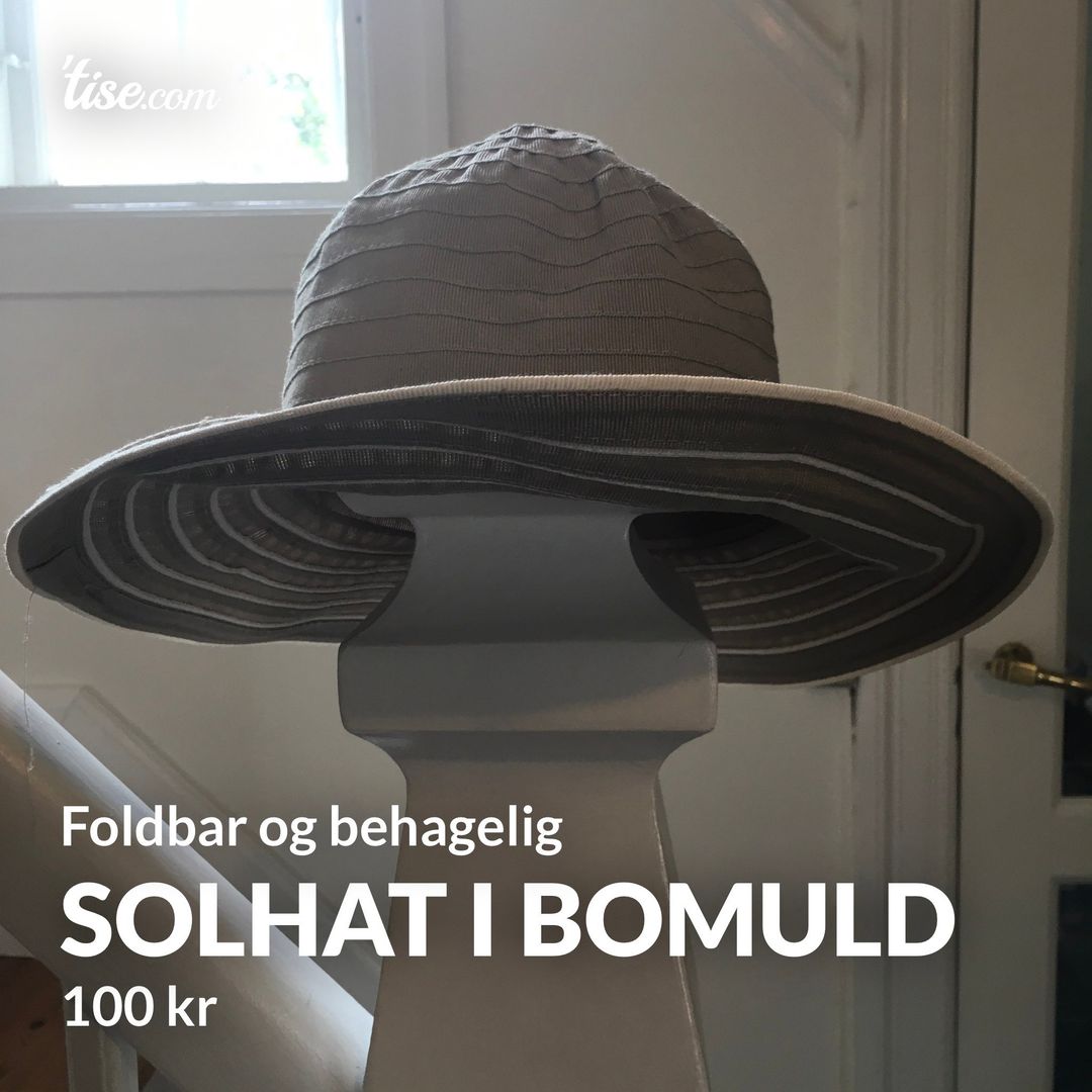 Solhat i bomuld