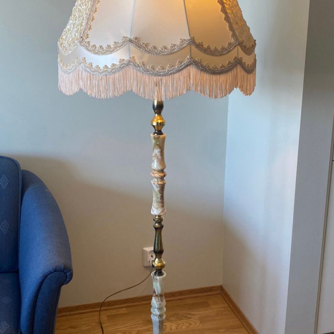 Vintage stå lampe