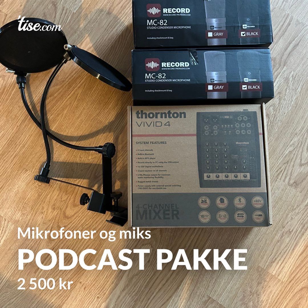 Podcast pakke