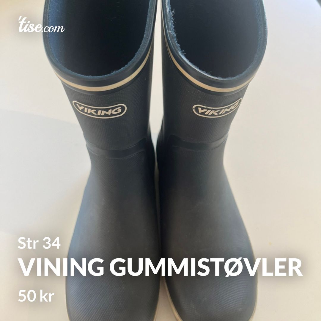 Vining gummistøvler