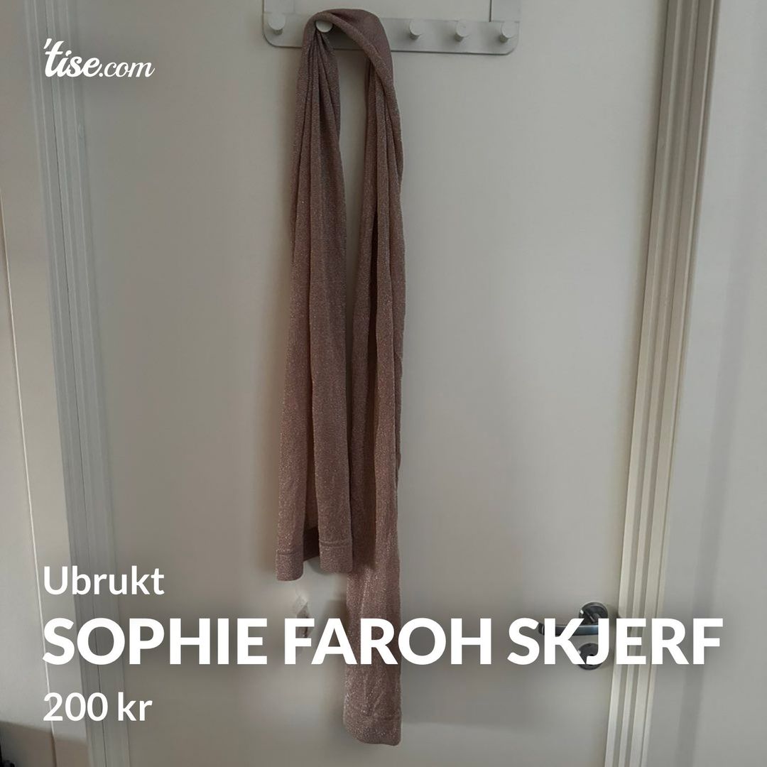 Sophie Faroh skjerf