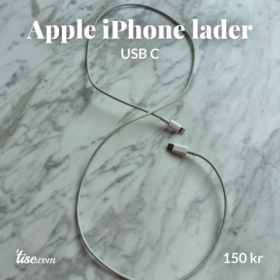 Apple iPhone lader