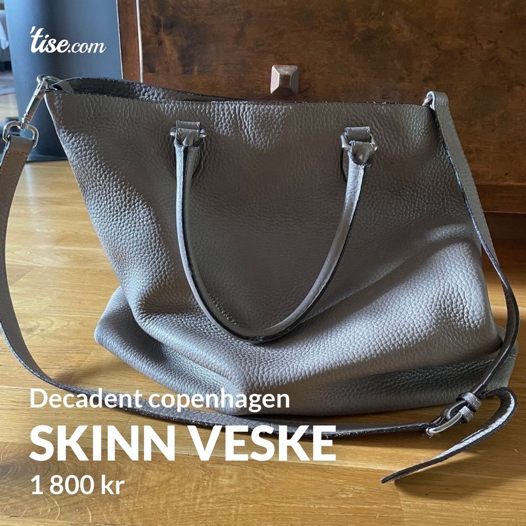 Skinn veske