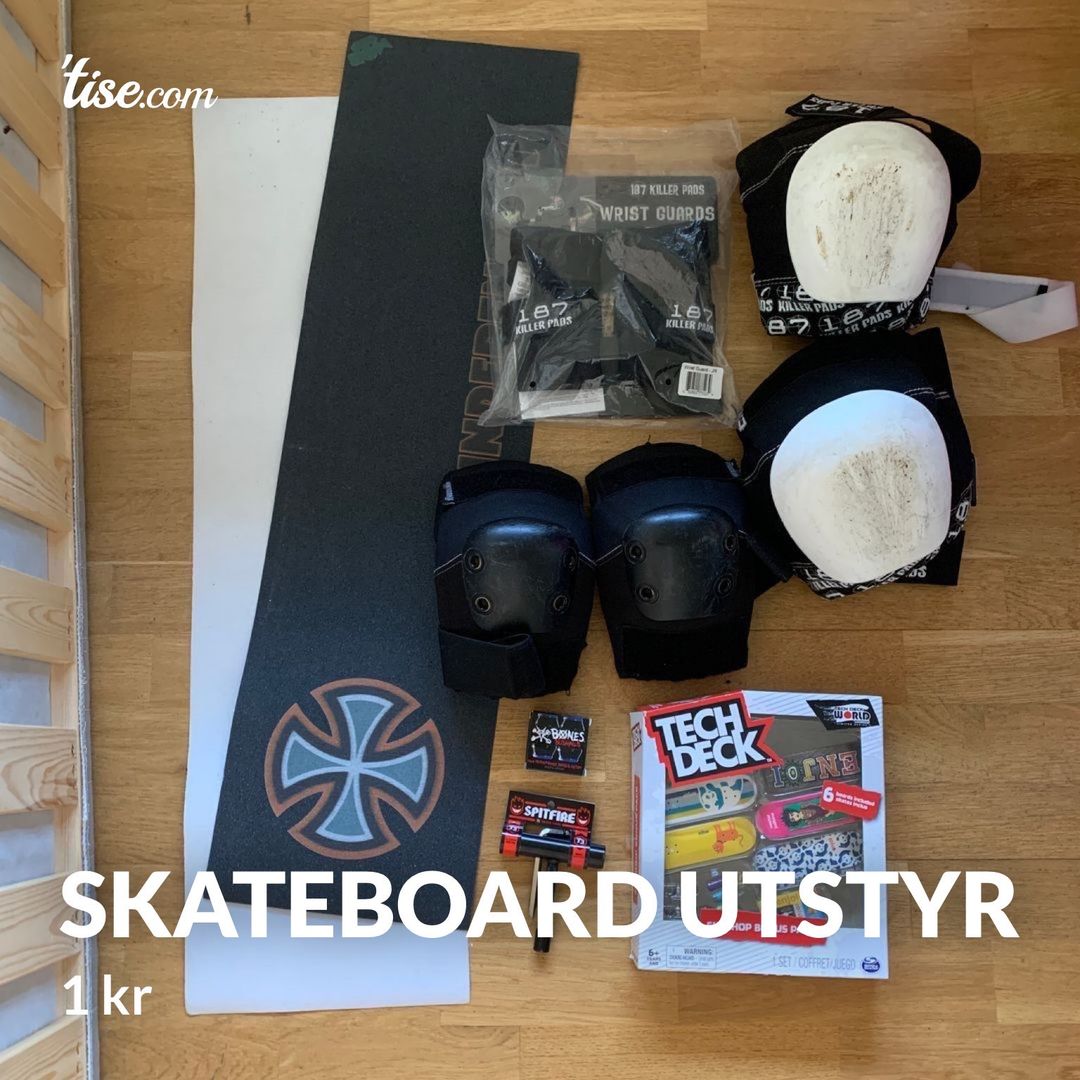 Skateboard utstyr