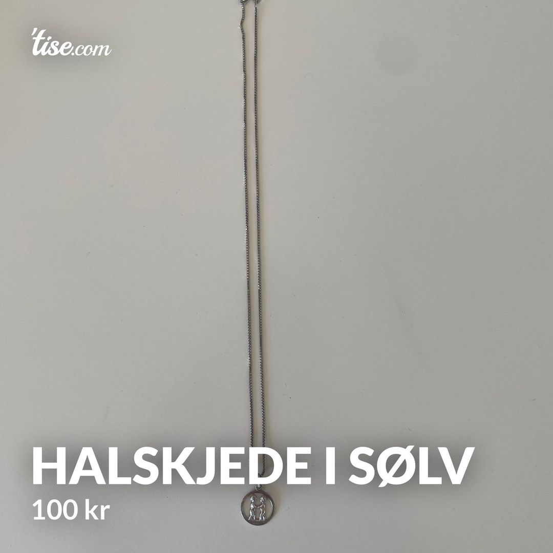 Halskjede i sølv