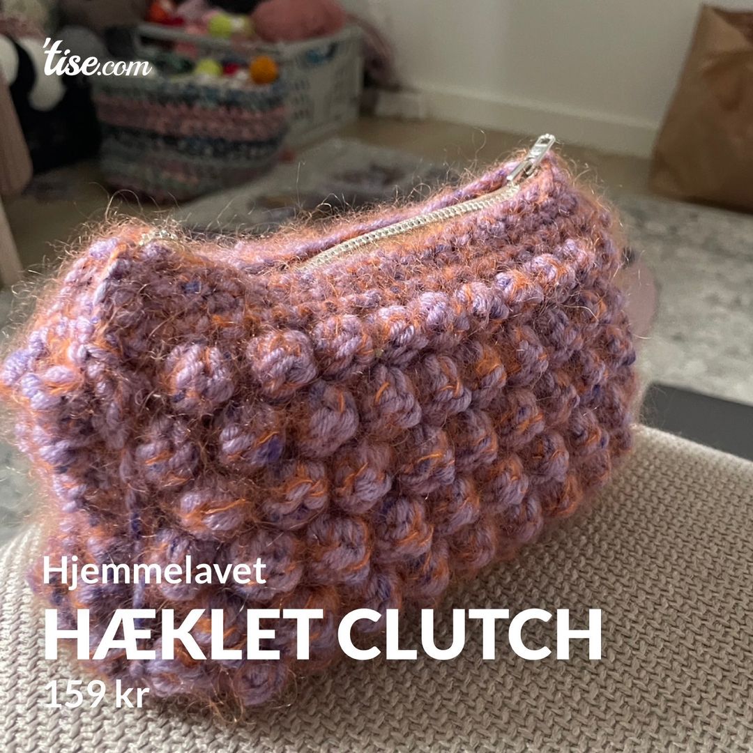 Hæklet clutch