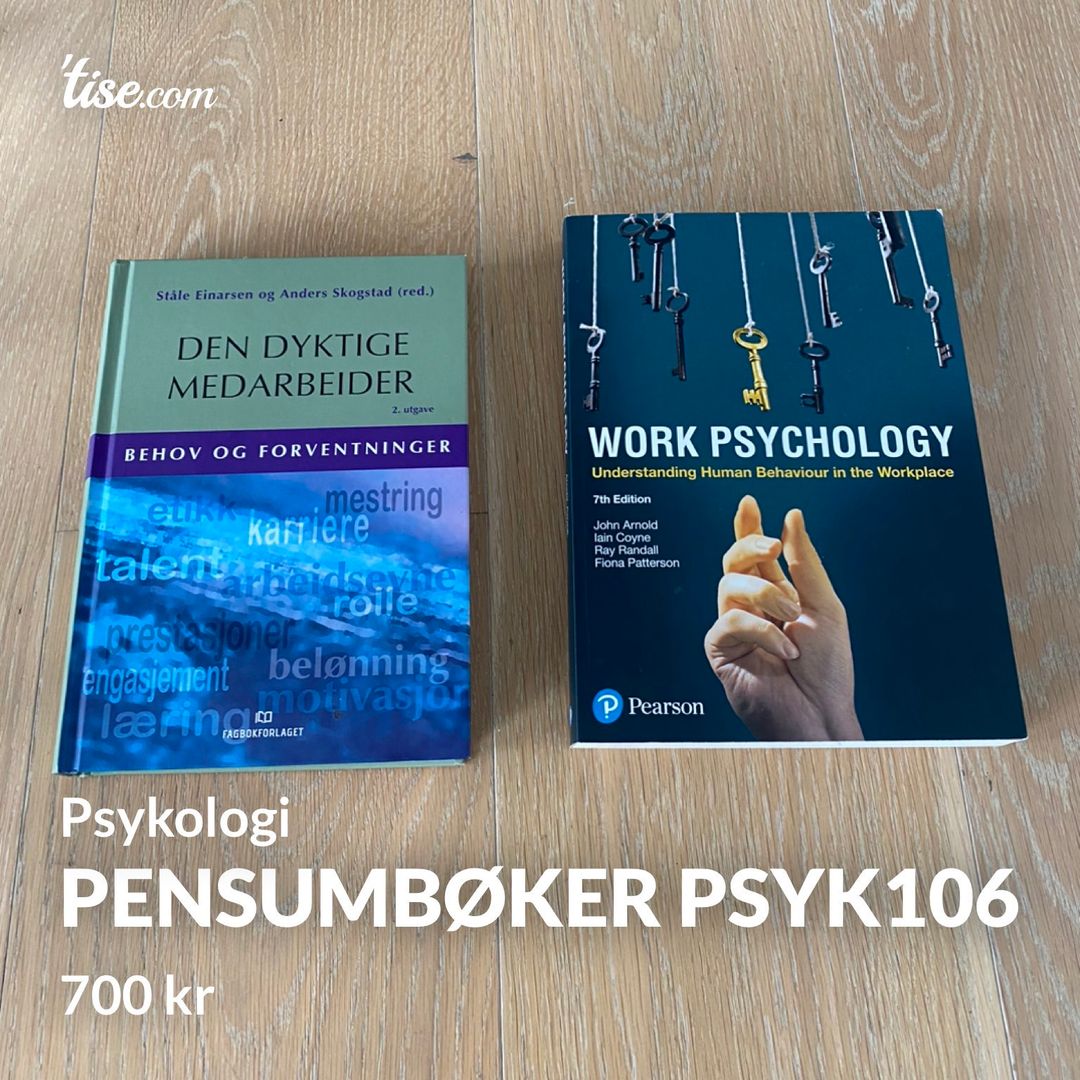 Pensumbøker psyk106