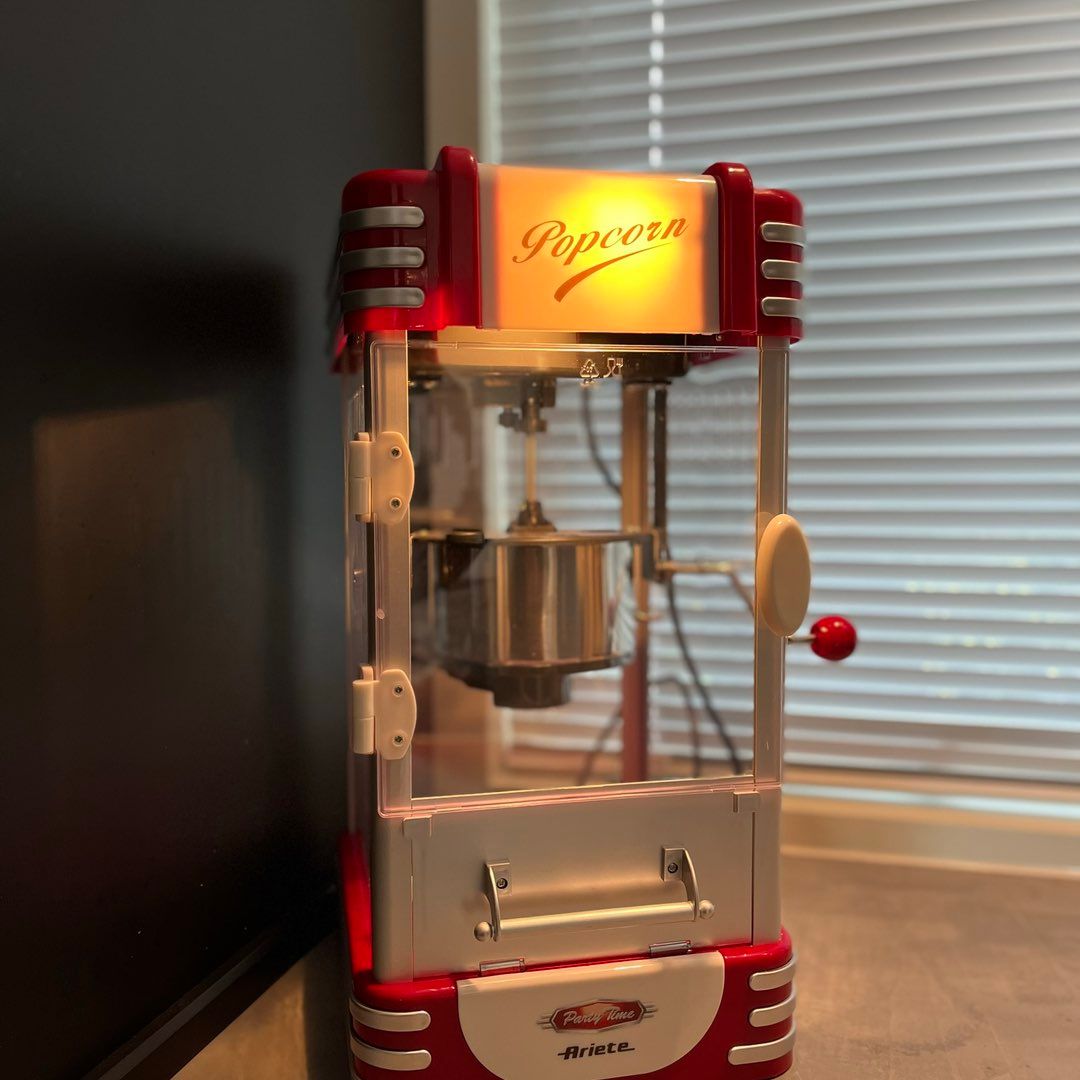 Retro Popcorn maker