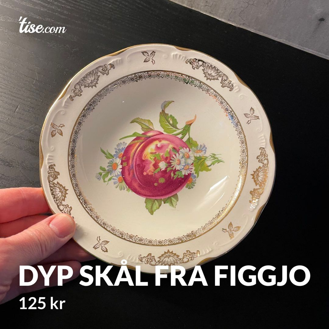 Dyp skål fra Figgjo