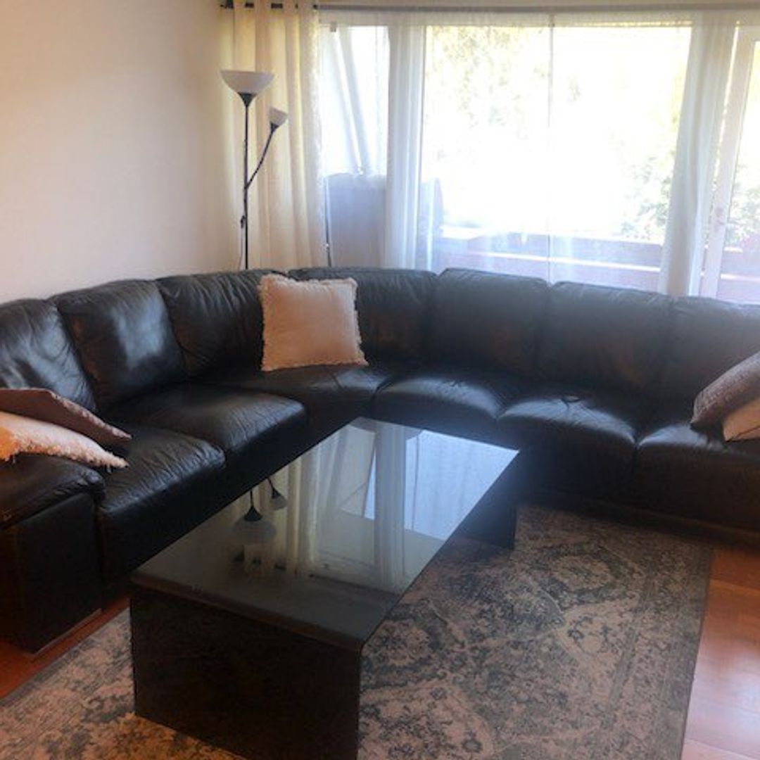 Skinn sofa