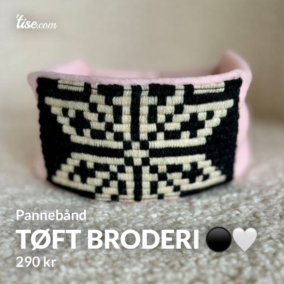 Tøft broderi ⚫️🤍