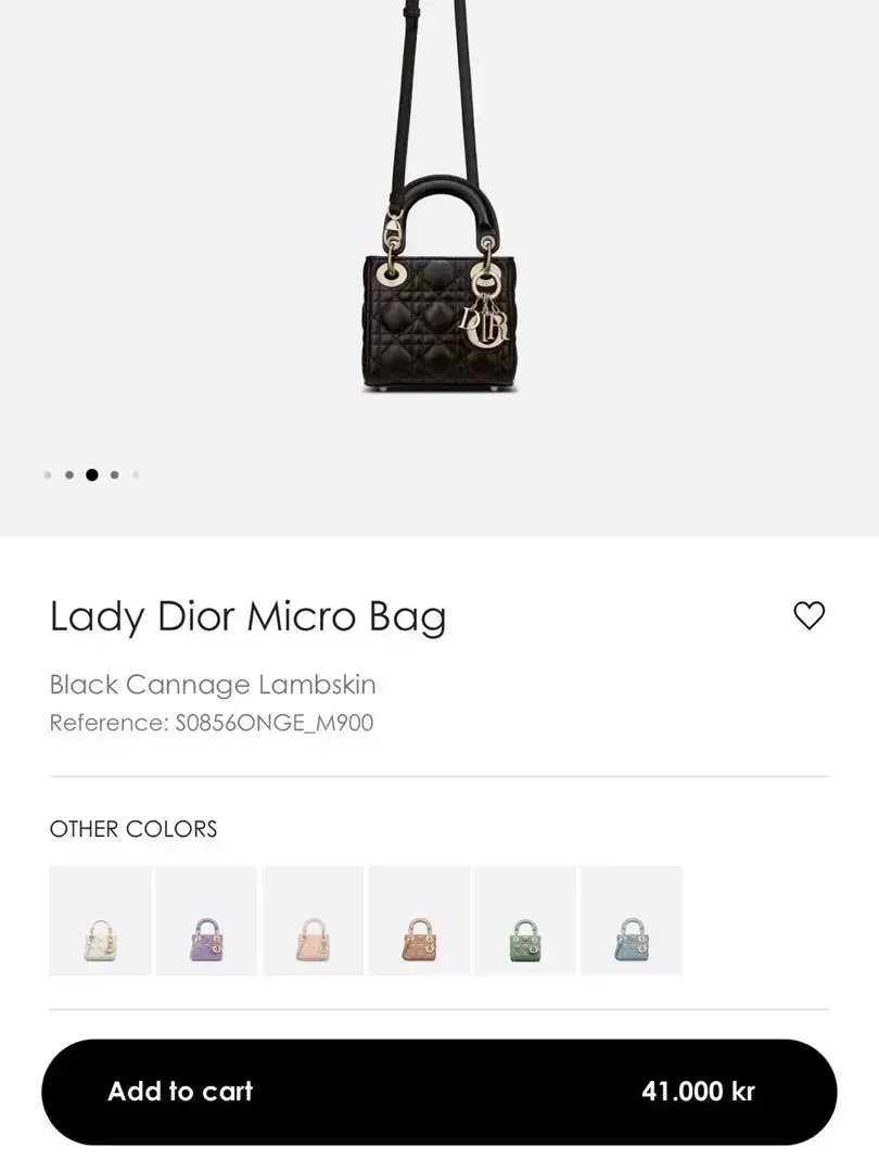 Lady dior