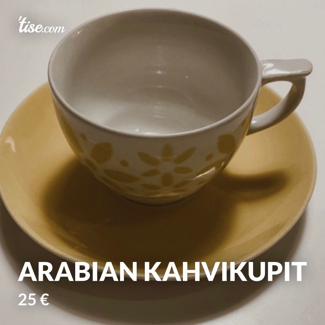 Arabian kahvikupit