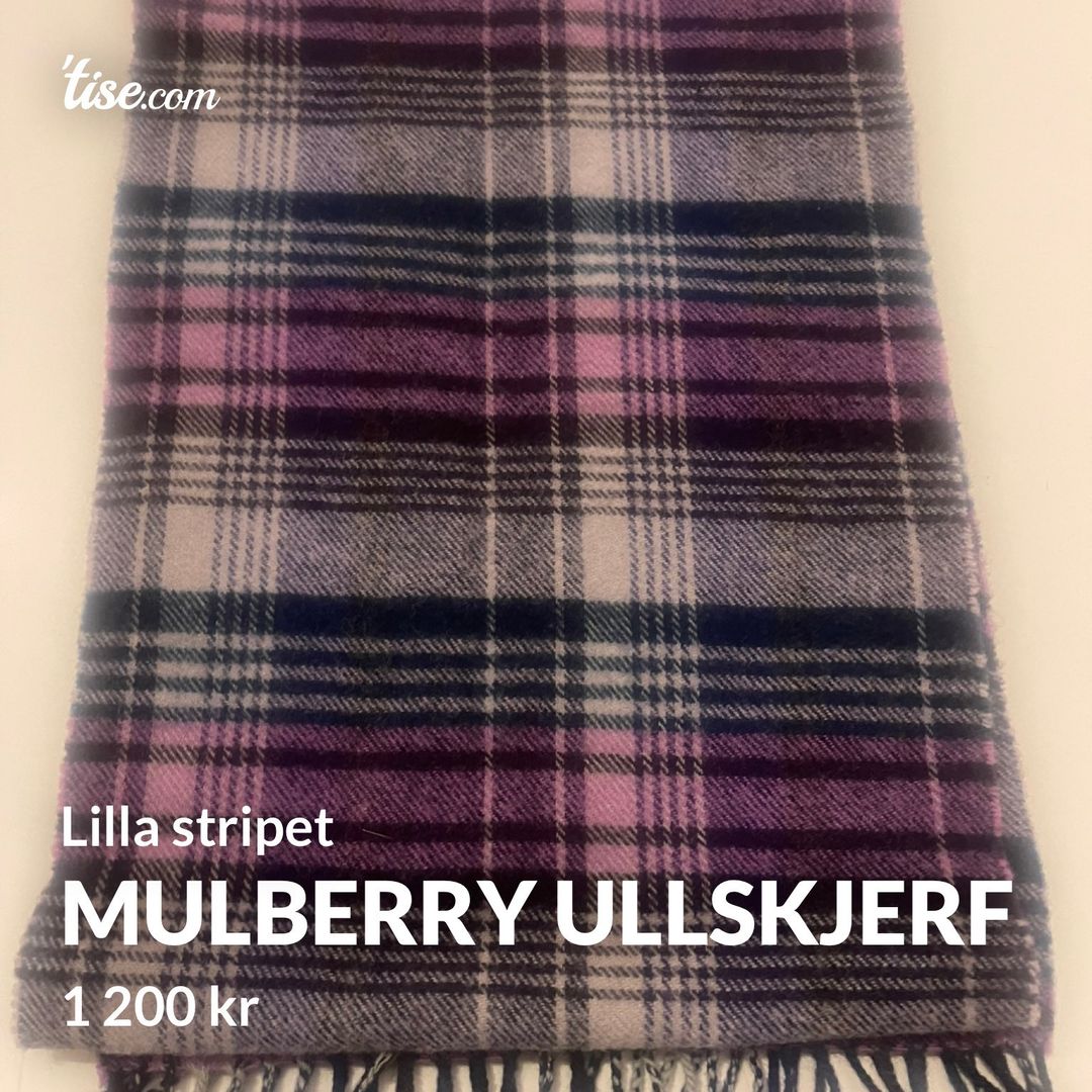 Mulberry ullskjerf