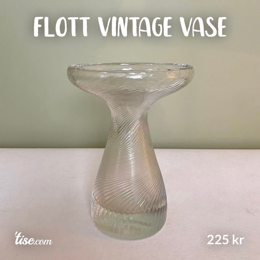 Flott vintage vase