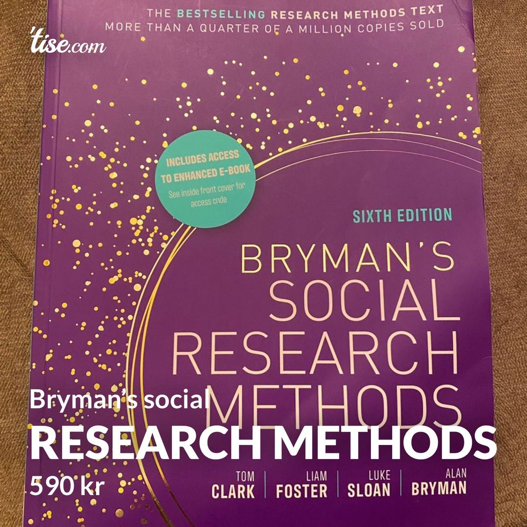 Research methods