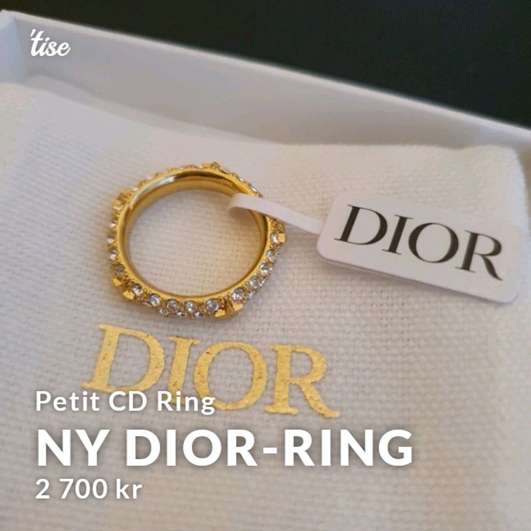 Ny Dior-ring