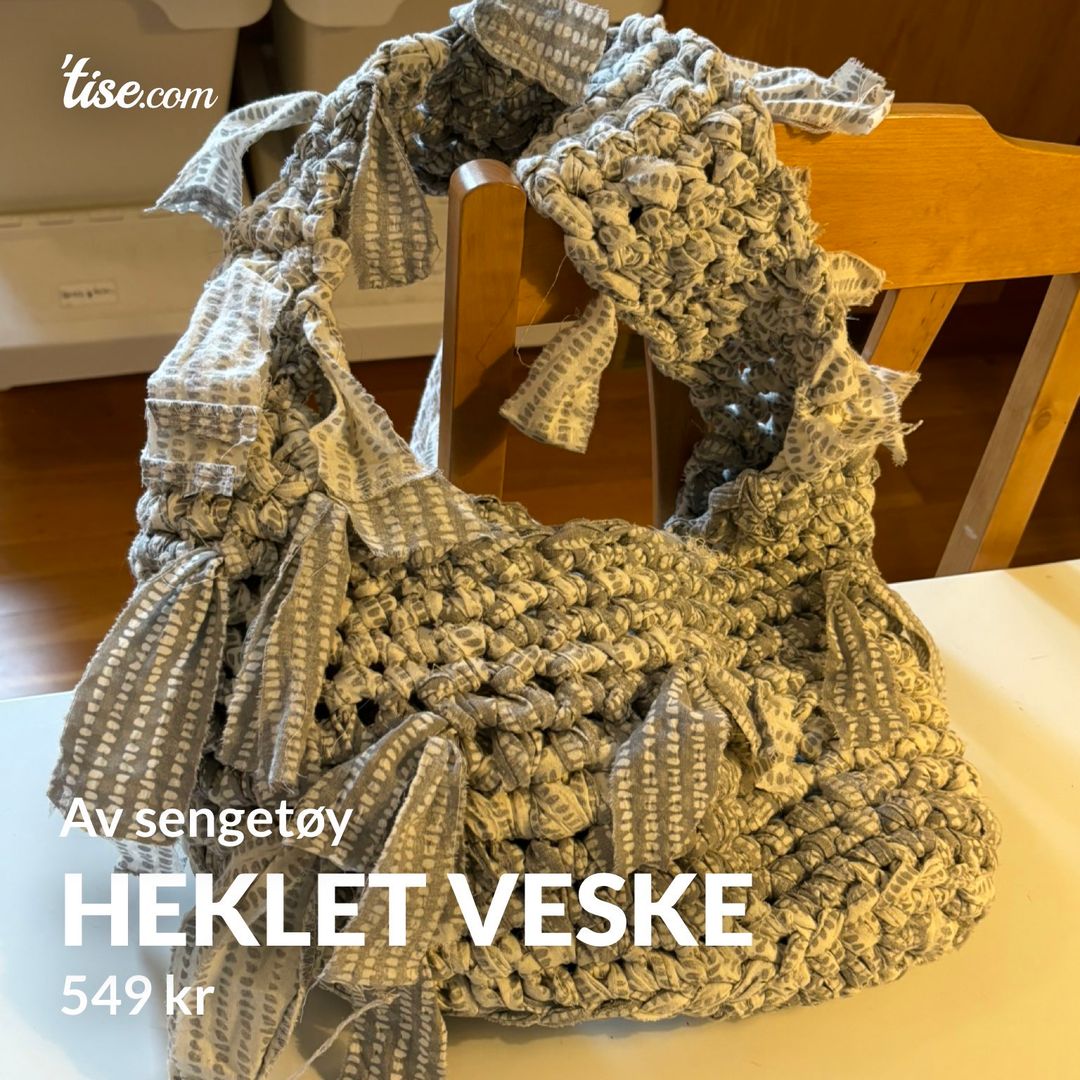 Heklet veske