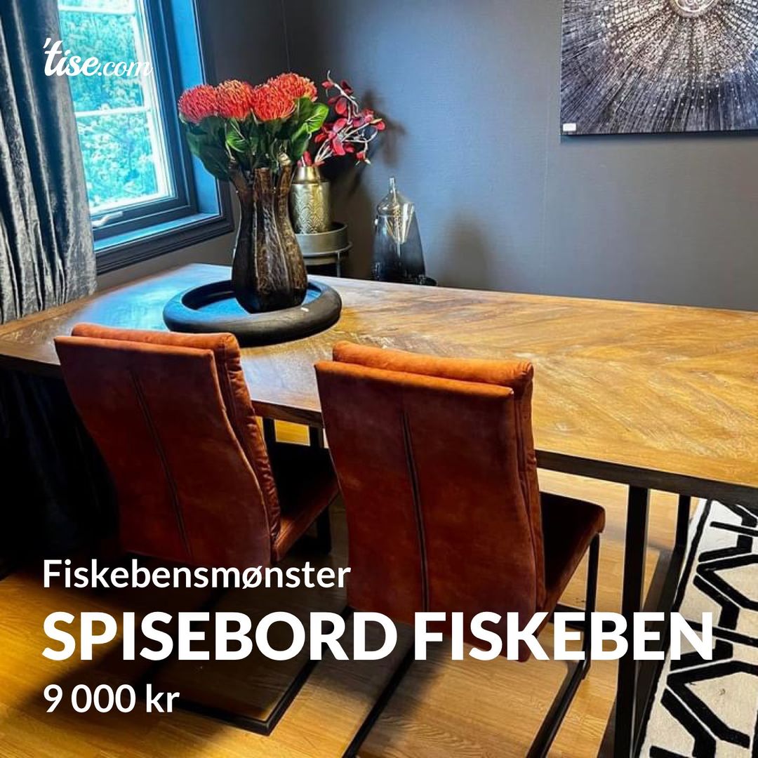 Spisebord fiskeben