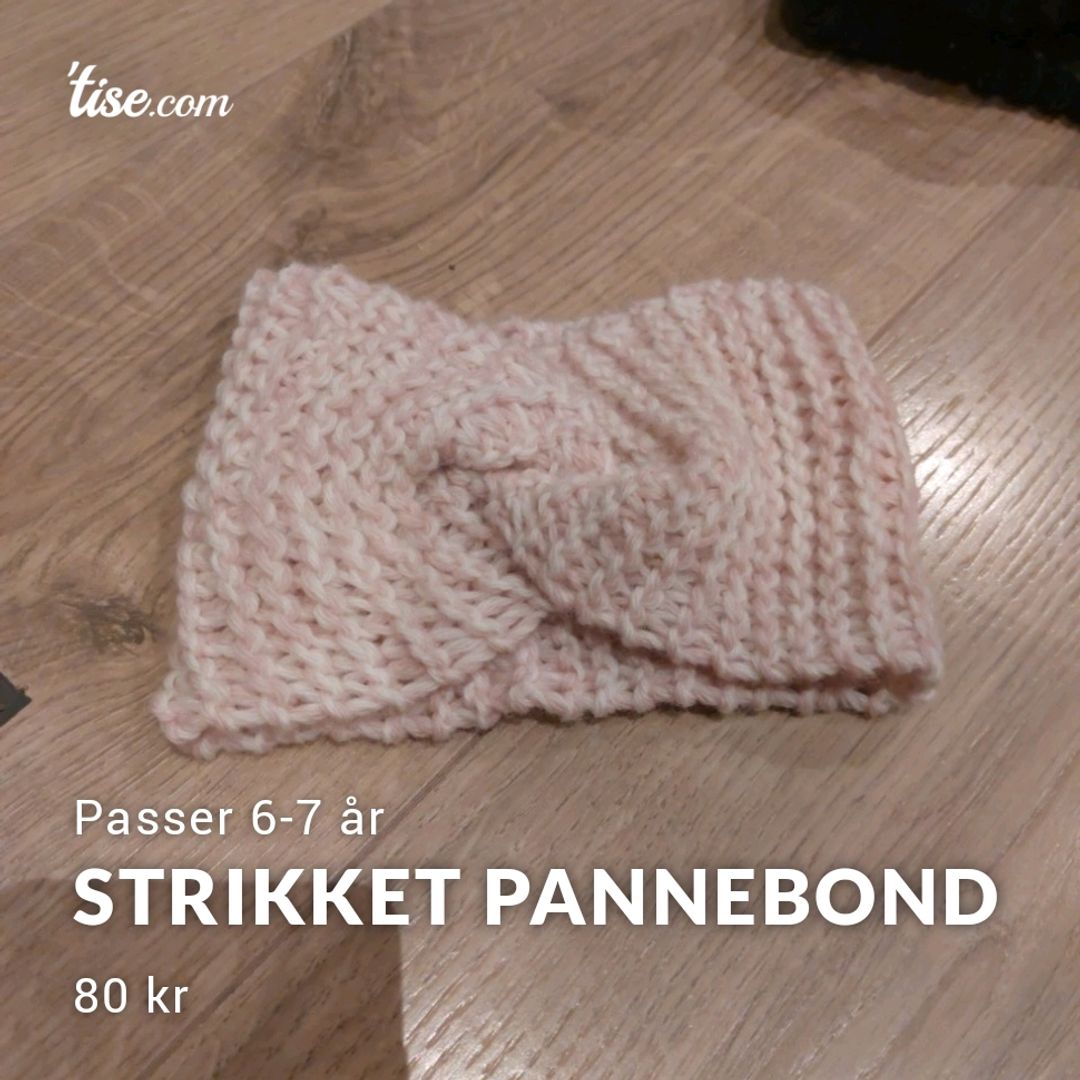 Strikket Pannebond