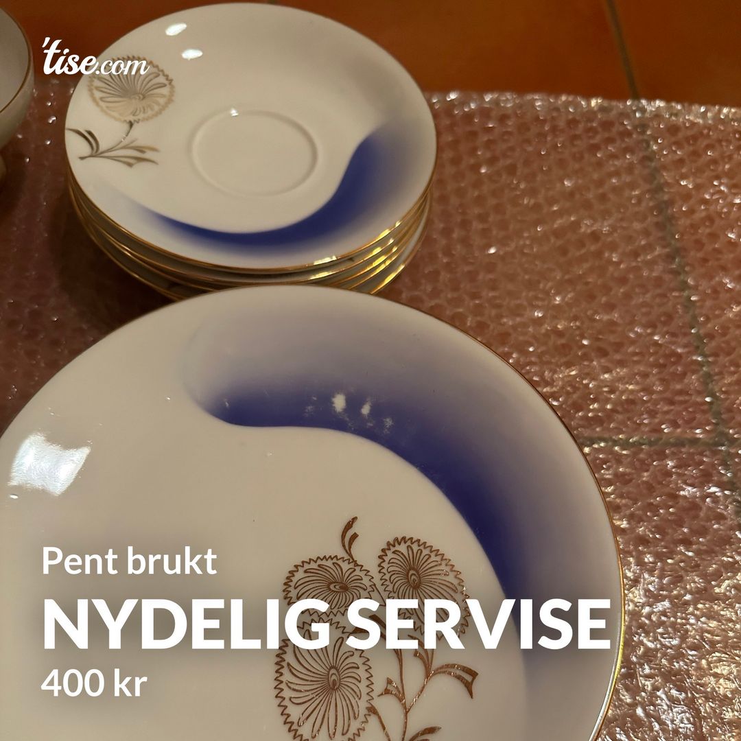 Nydelig servise