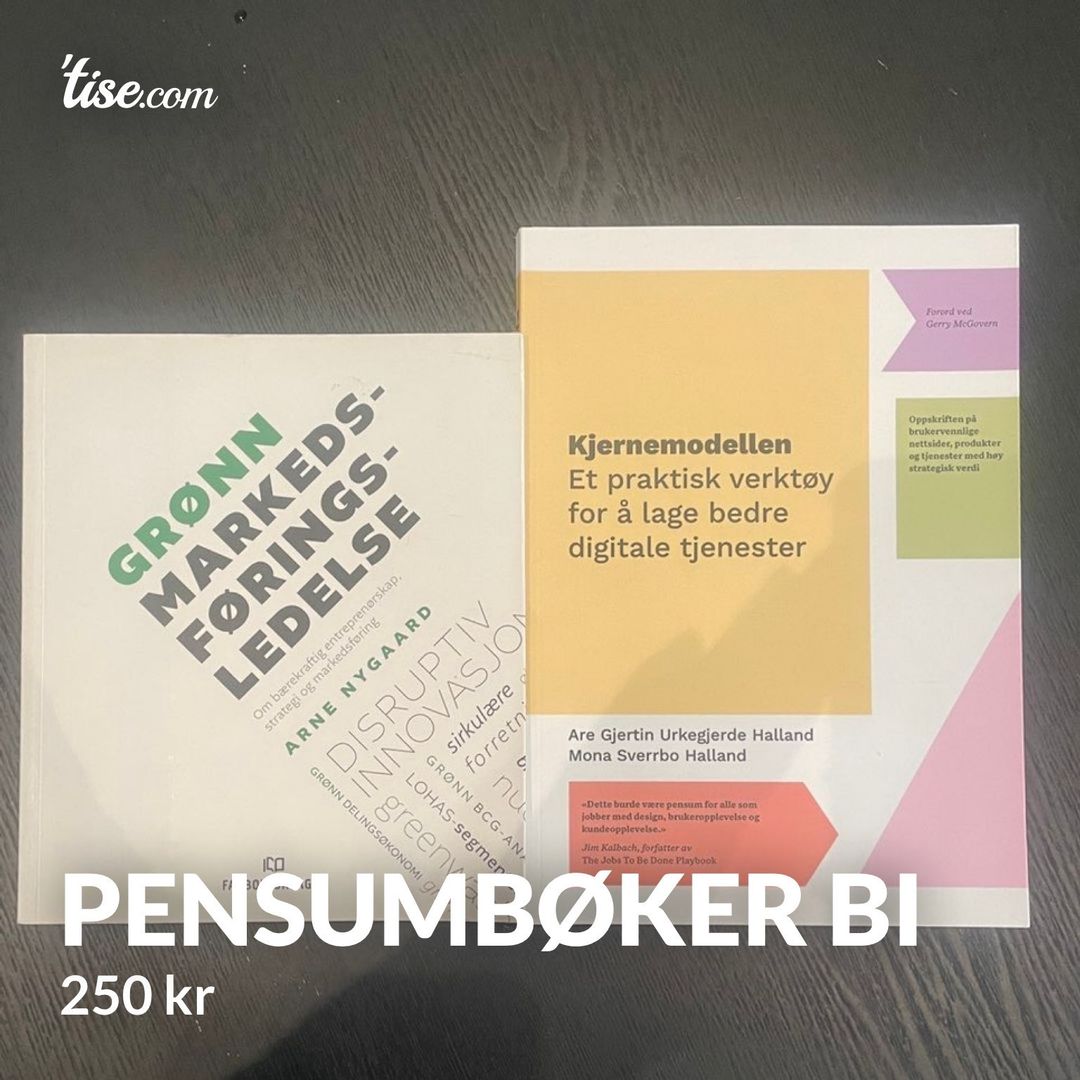 Pensumbøker BI