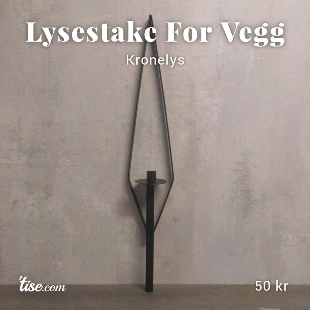 Lysestake For Vegg