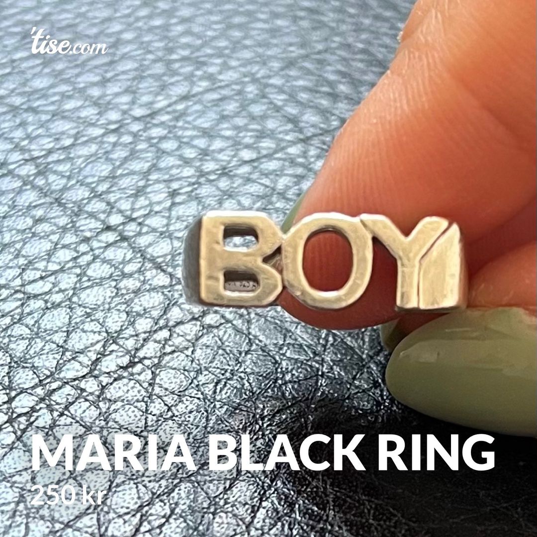 Maria Black ring