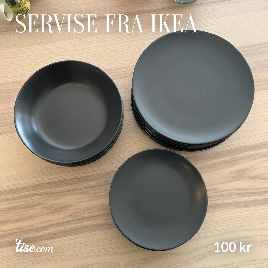 Servise fra IKEA