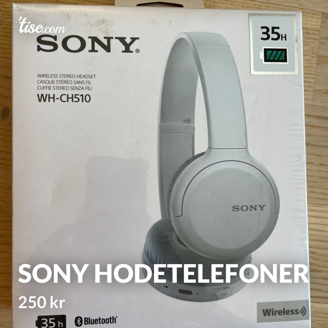 Sony hodetelefoner