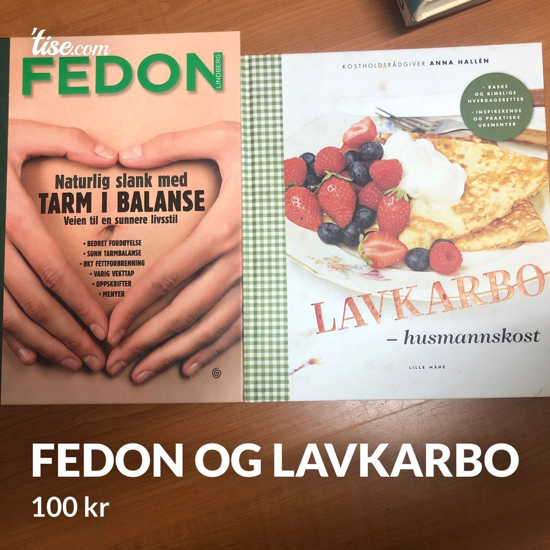 Fedon og lavkarbo