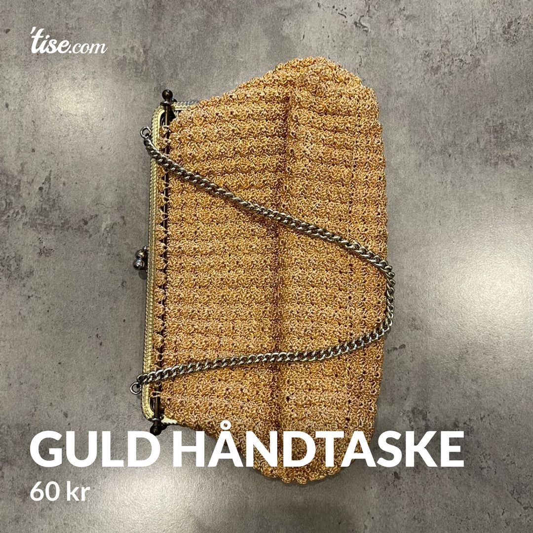 Guld håndtaske