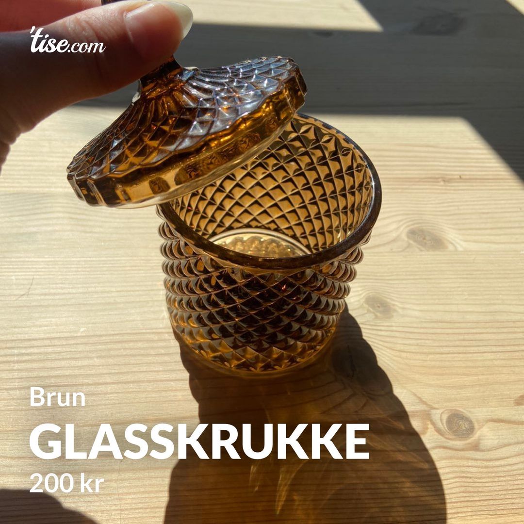 Glasskrukke