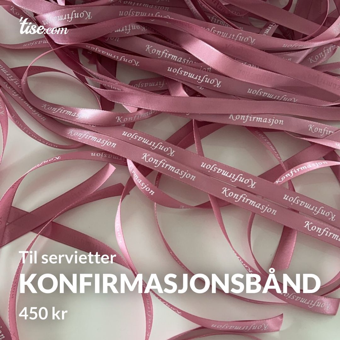 Konfirmasjonsbånd