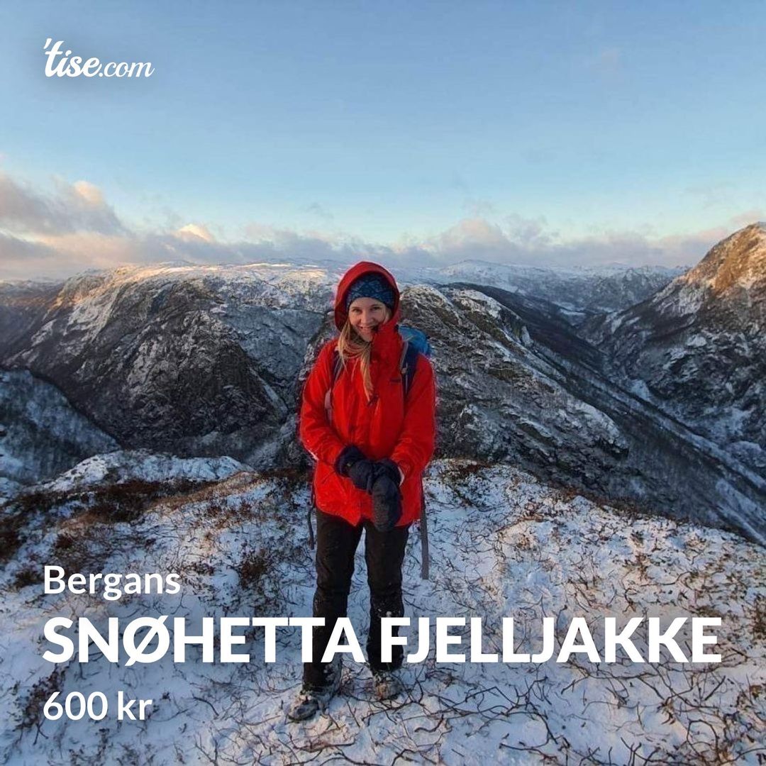 Snøhetta fjelljakke