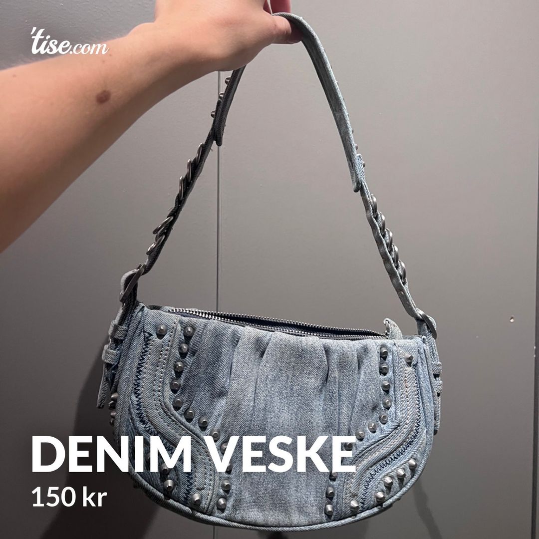 Denim veske