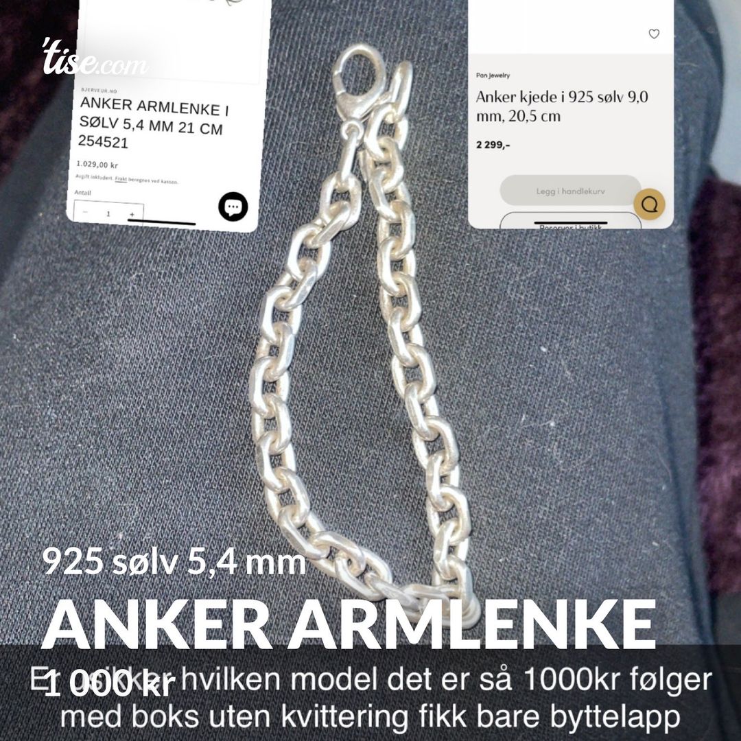 Anker armlenke