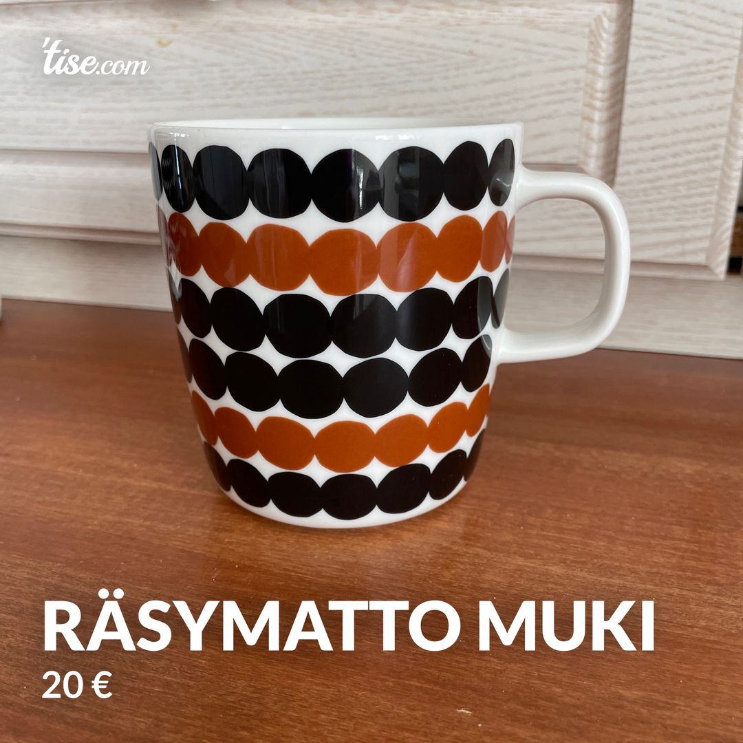 Räsymatto muki