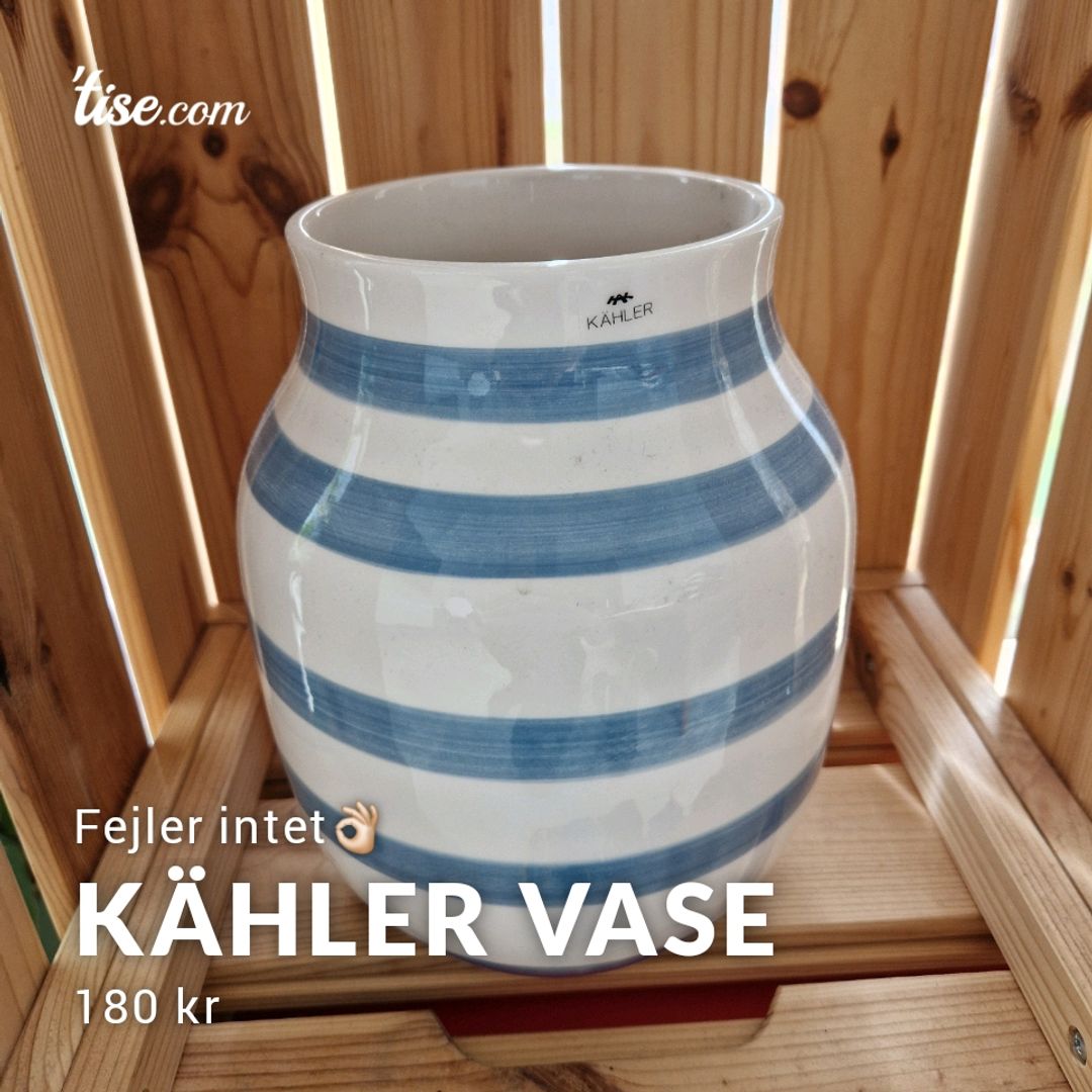 Kähler vase