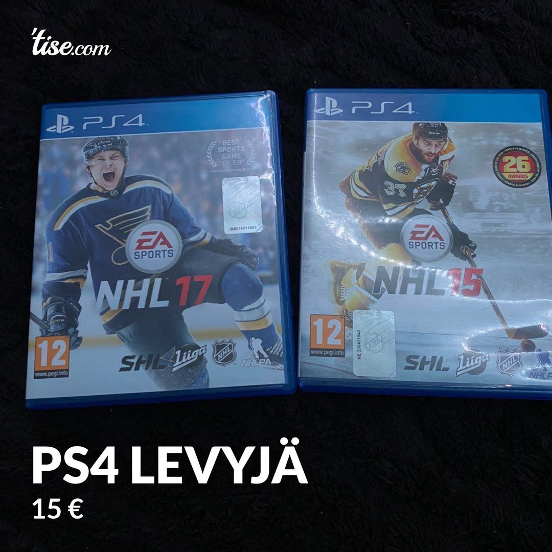 ps4 levyjä