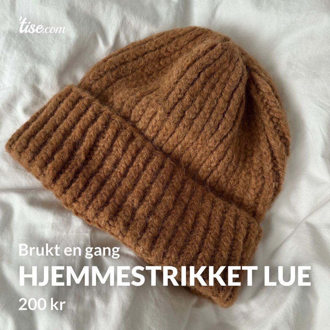 Hjemmestrikket lue