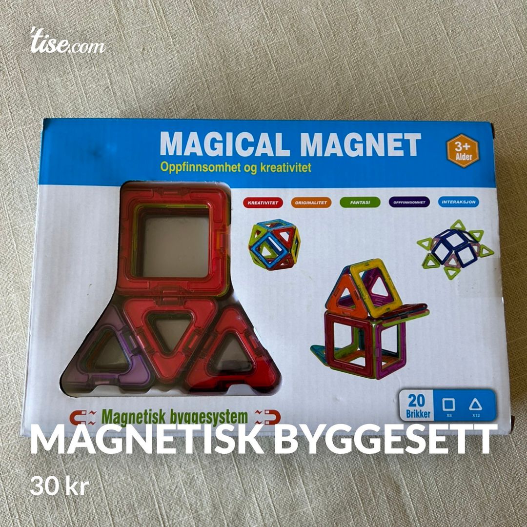 Magnetisk byggesett