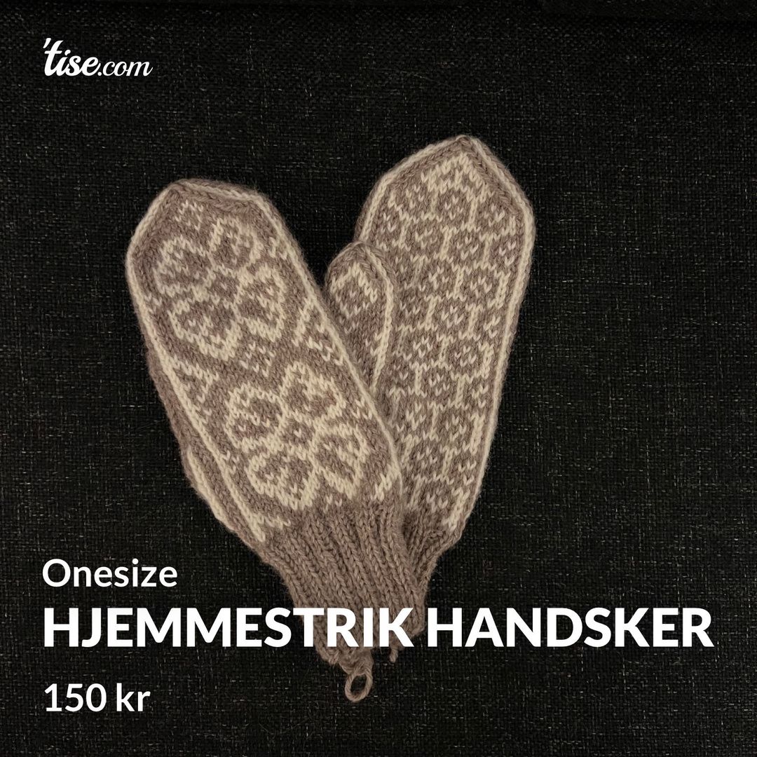 Hjemmestrik handsker