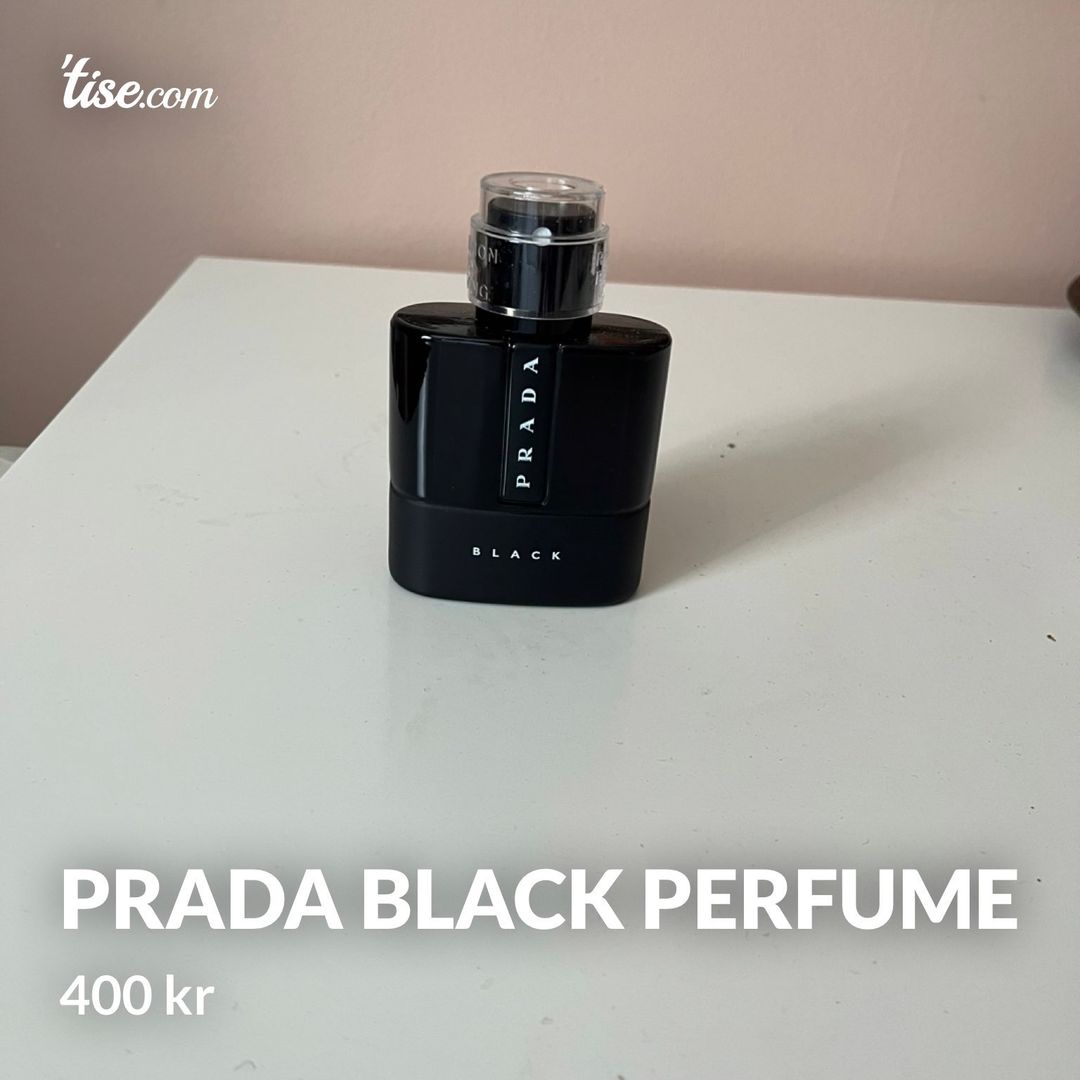 Prada black perfume