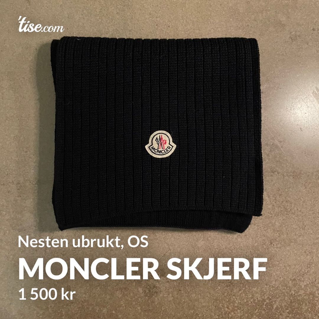 Moncler skjerf