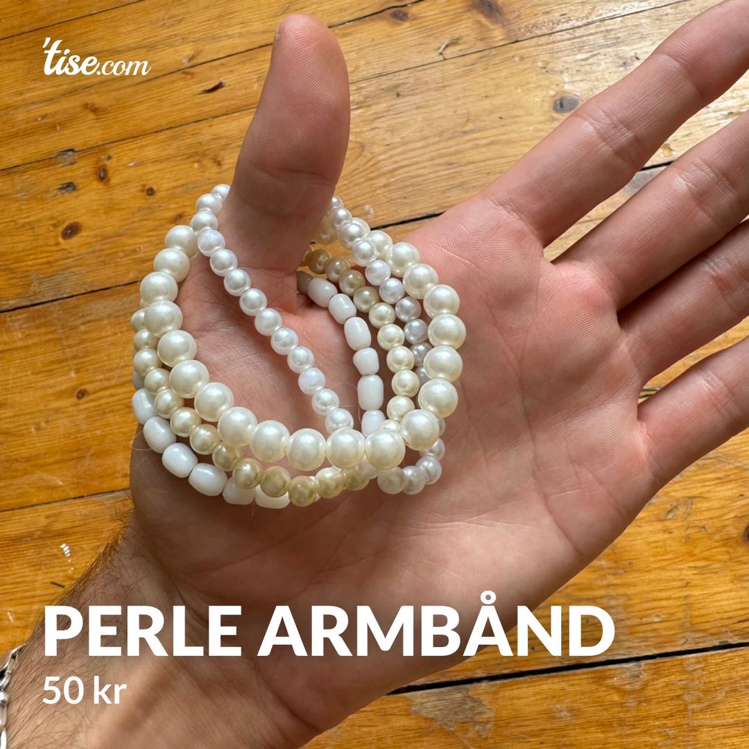 Perle armbånd