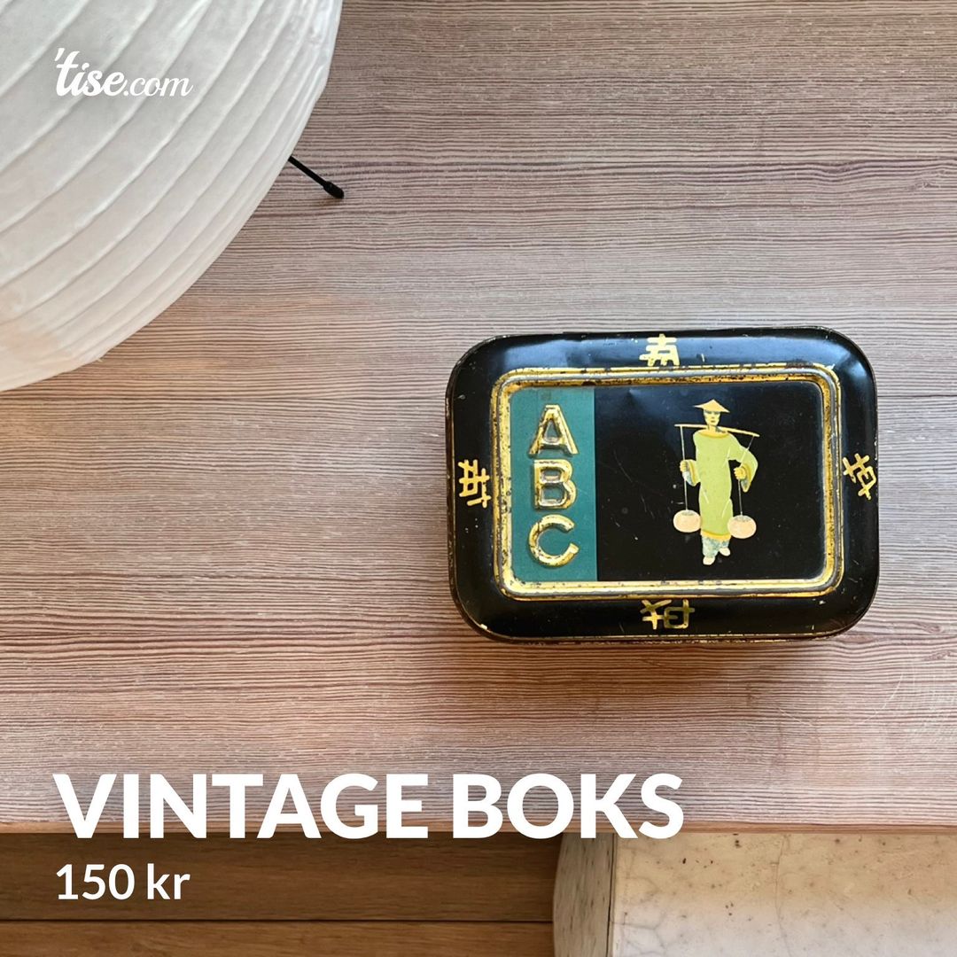 Vintage boks